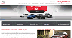 Desktop Screenshot of anthonysmithtoyota.com.au